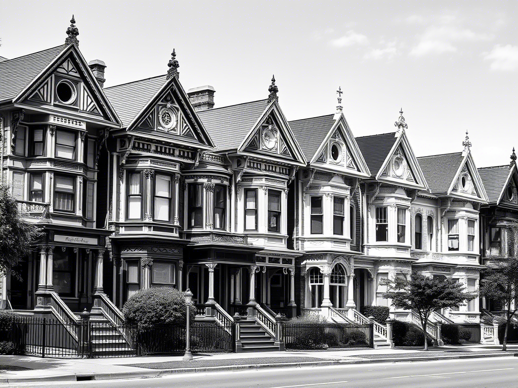 Classical Town Square with Clock Tower