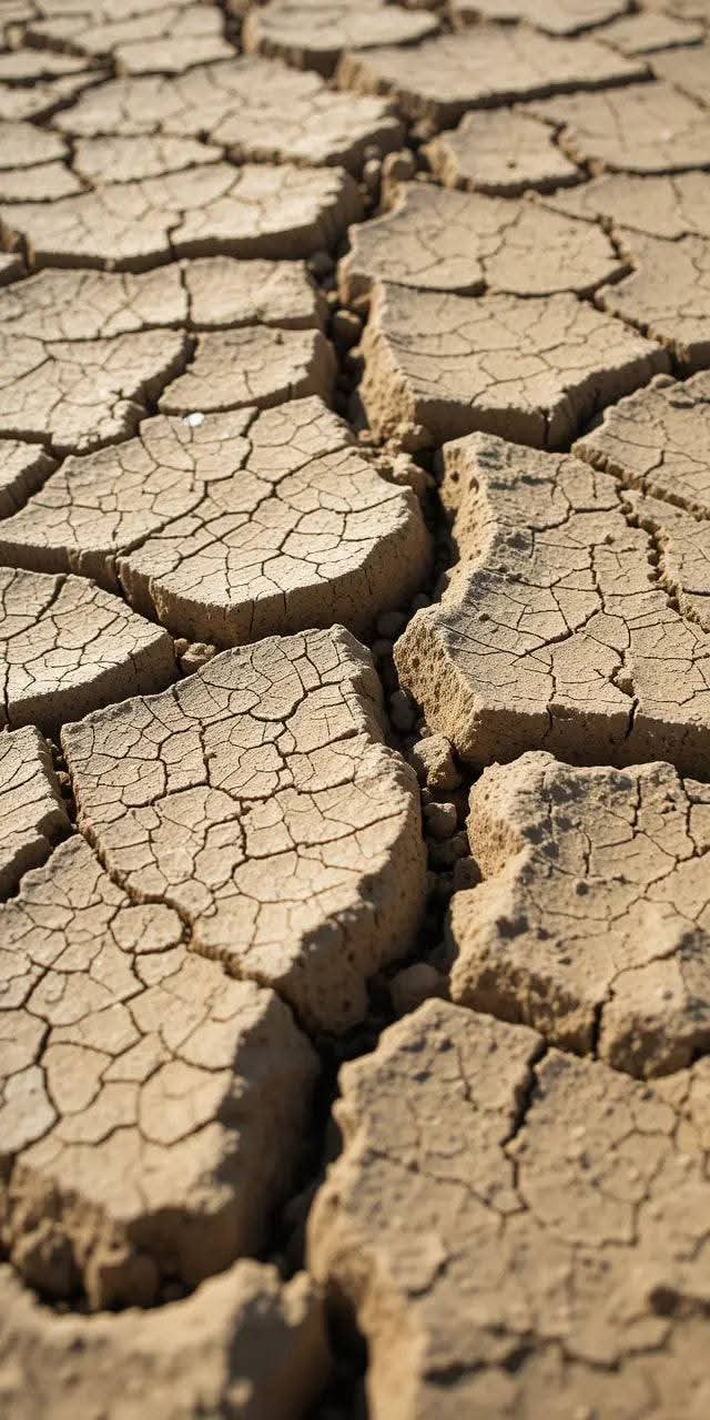 Cracked Dry Earth Texture