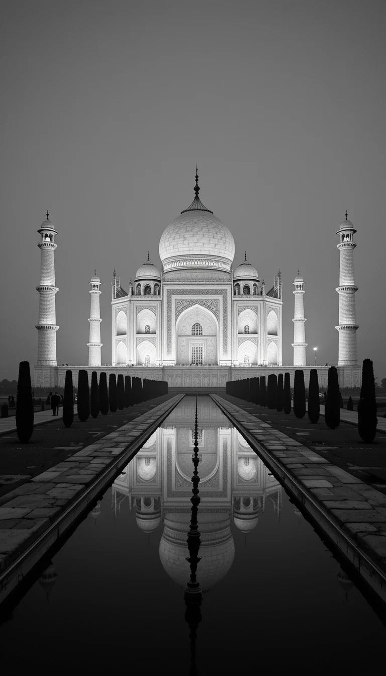 Taj Mahal at Night