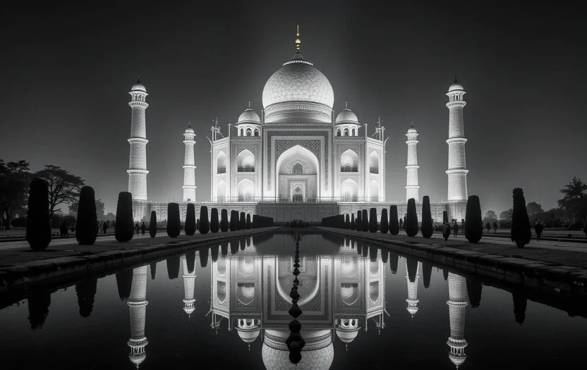 Taj Mahal at Night