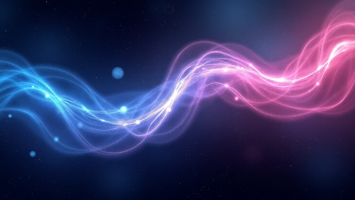 Shattered Glass Rainbow Burst - Abstract Art Print