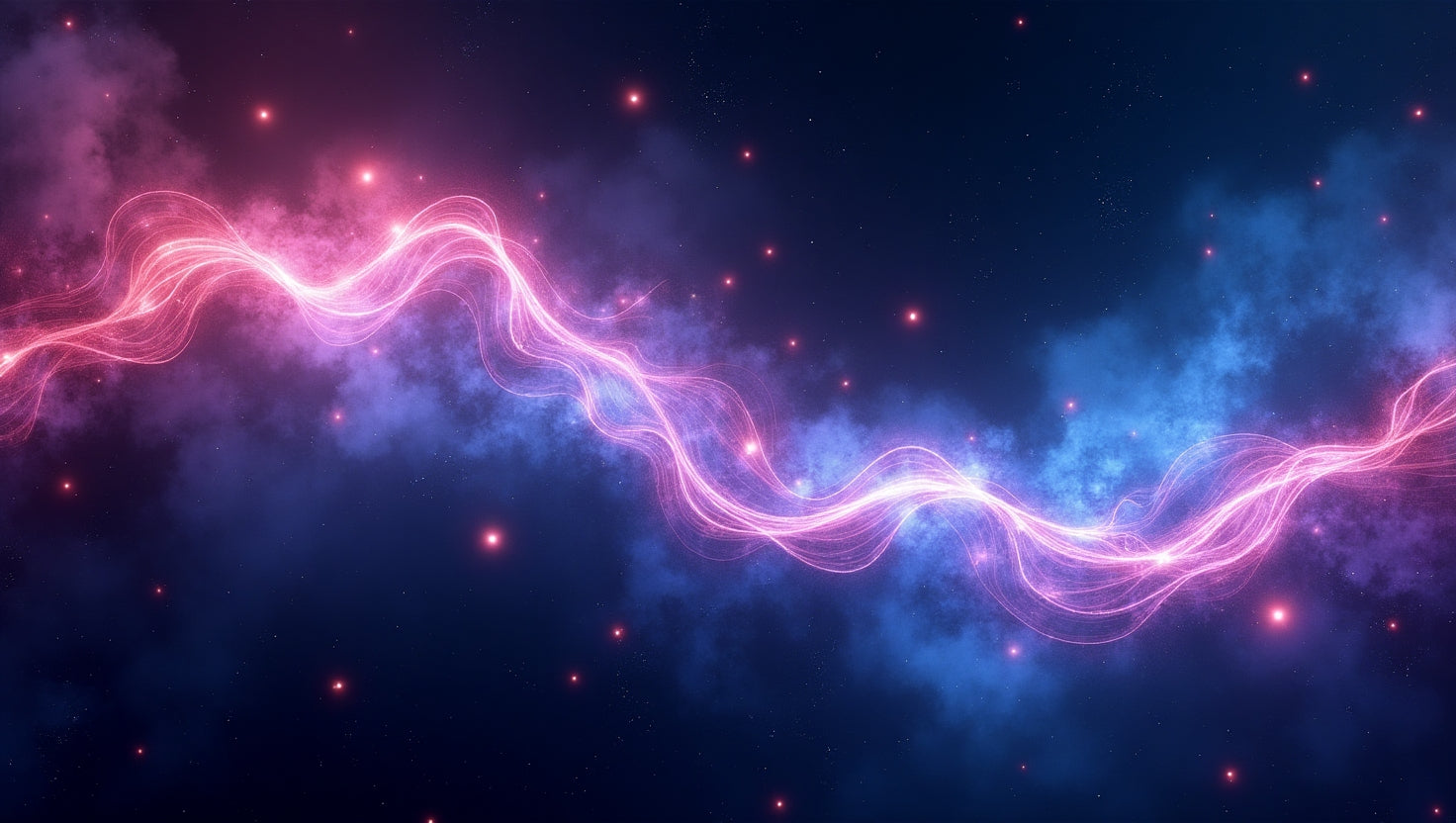 Shattered Glass Rainbow Burst - Abstract Art Print