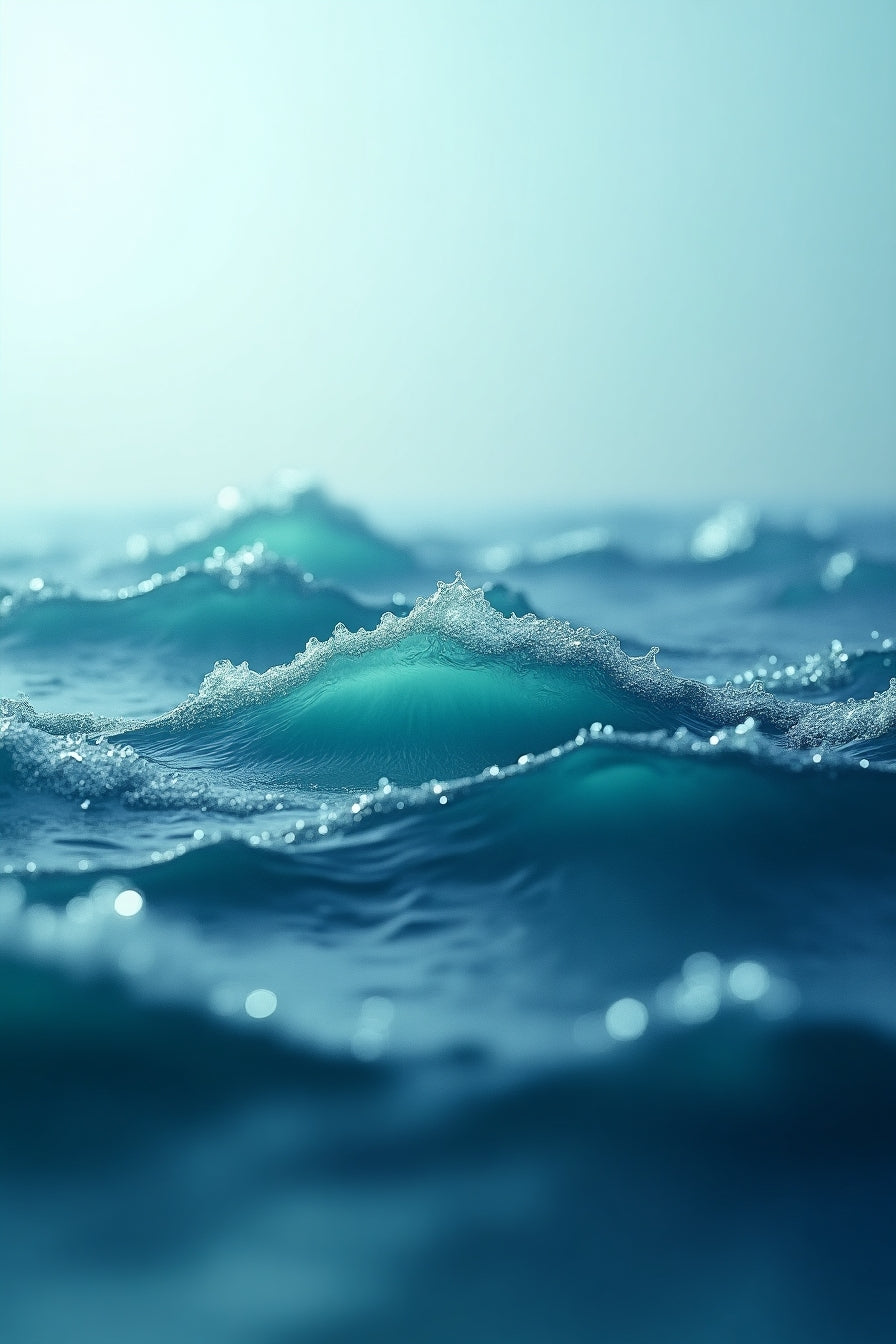 Cosmic Aurora Flow – Neon Space Energy Wave Art