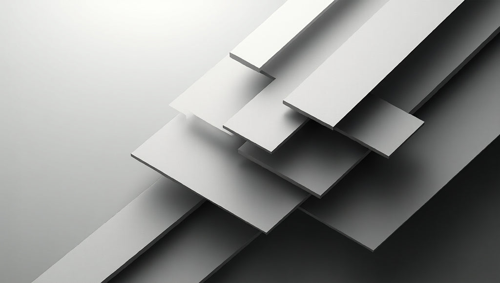 Minimalist Gray Waves – Modern Monochrome Abstract Art