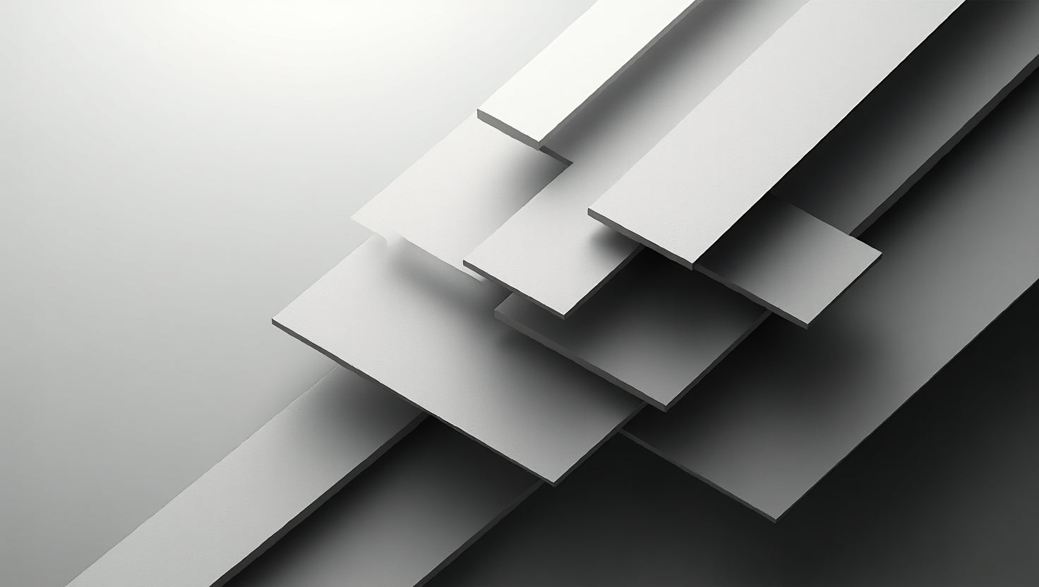 Minimalist Gray Waves – Modern Monochrome Abstract Art