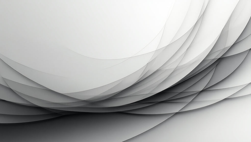 Minimalist Gray Waves – Modern Monochrome Abstract Art