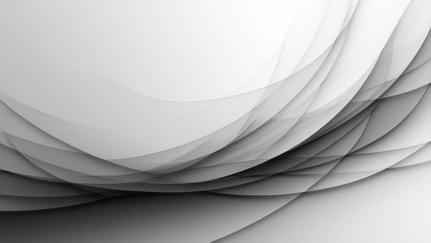 Minimalist Gray Waves – Modern Monochrome Abstract Art