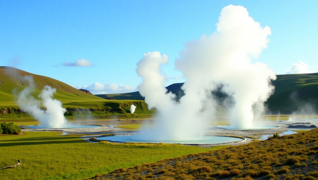Steaming Geothermal Pools in Green Valley My Store