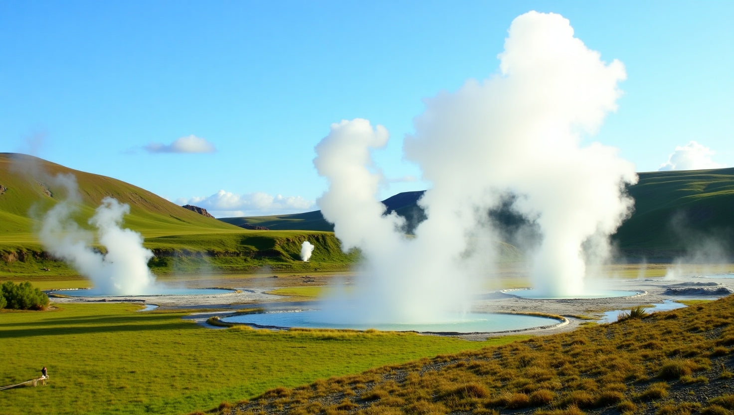 Steaming Geothermal Pools in Green Valley My Store
