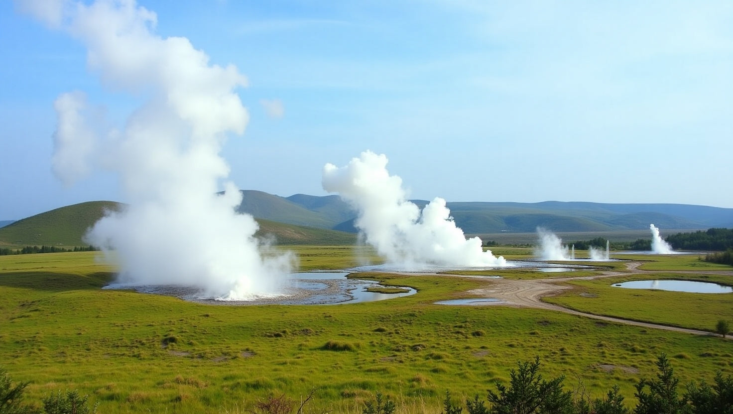 Steaming Geothermal Pools in Green Valley My Store