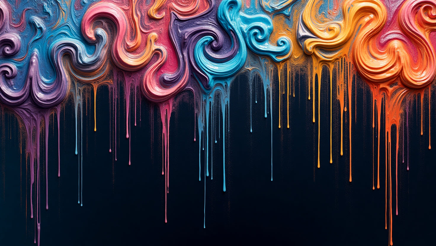 Cosmic Aurora Flow – Neon Space Energy Wave Art