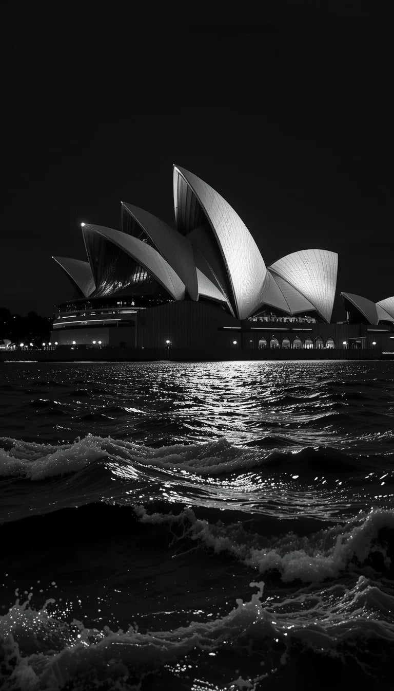 Sydney Opera House at night