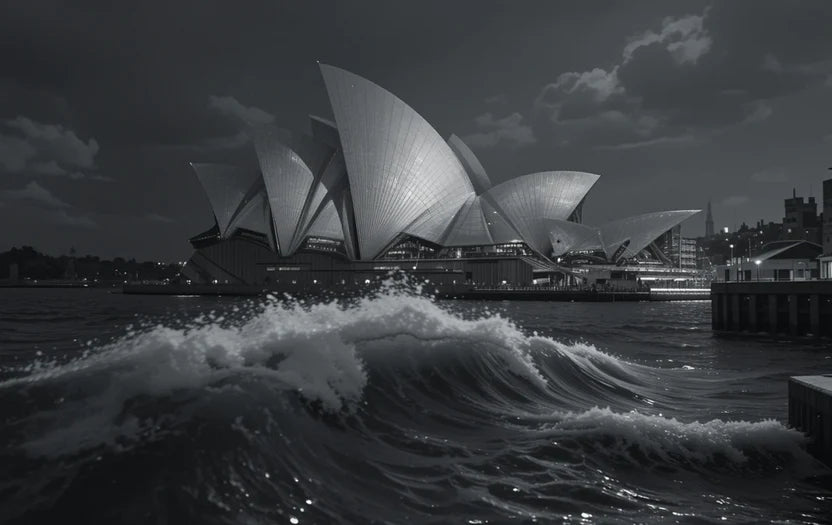 Sydney Opera House at night