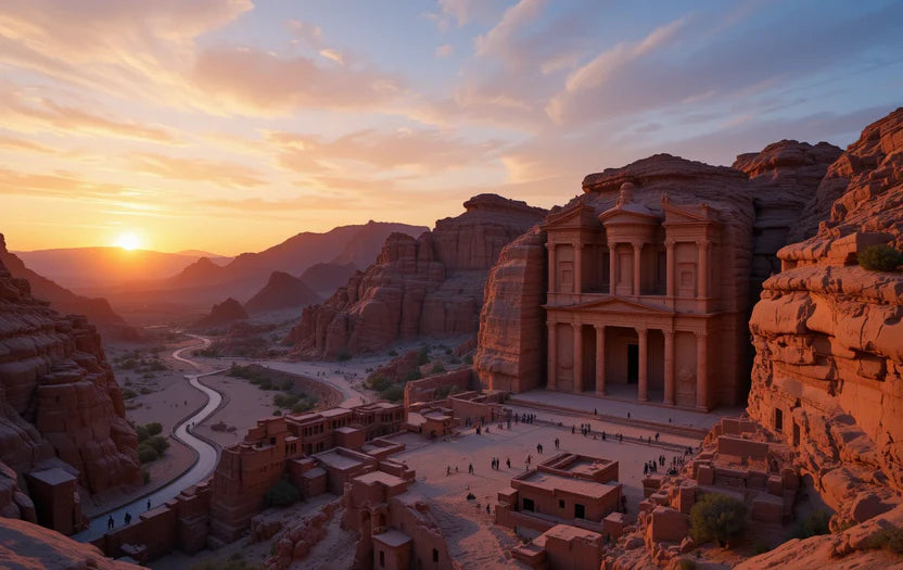 PETRA VALLEY SUNSET