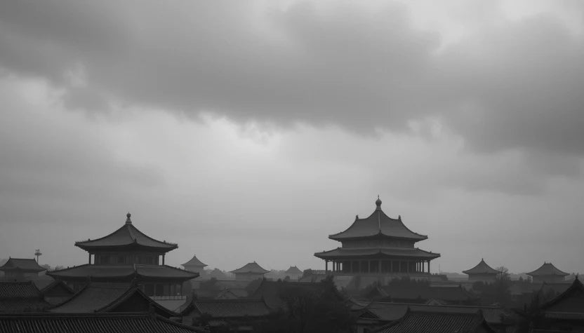 Florence Duomo Dome Detail - Timeless Black and White Renaissance Cathedral Art Print, Italy