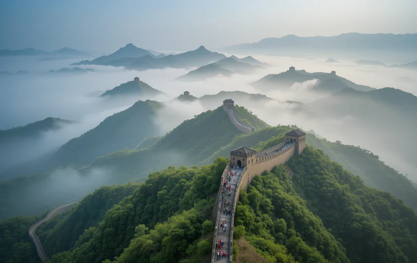 GREAT WALL IN THE MIST