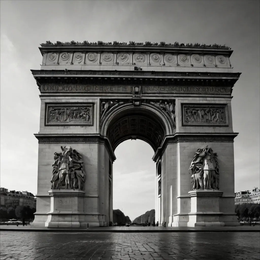 Black and white focus on Paris - My Store