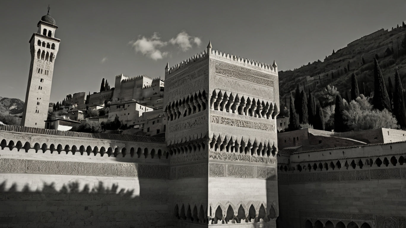 Alhambra, Granada →Fortress of Whispering Stone