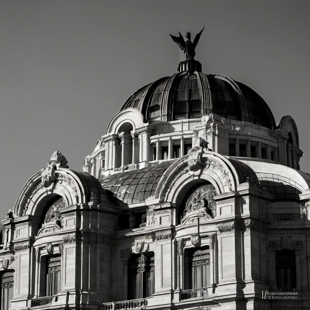 Palacio de Bellas Artes, Mexico City →Wings Over the Dome