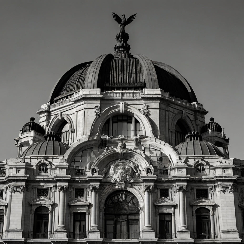 Palacio de Bellas Artes, Mexico City →Wings Over the Dome