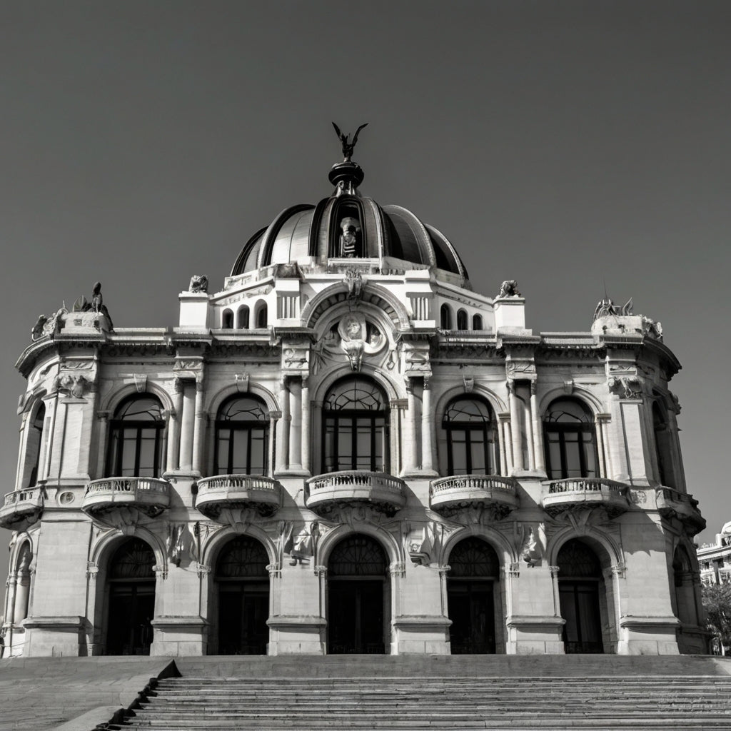 Palacio de Bellas Artes, Mexico City →Wings Over the Dome