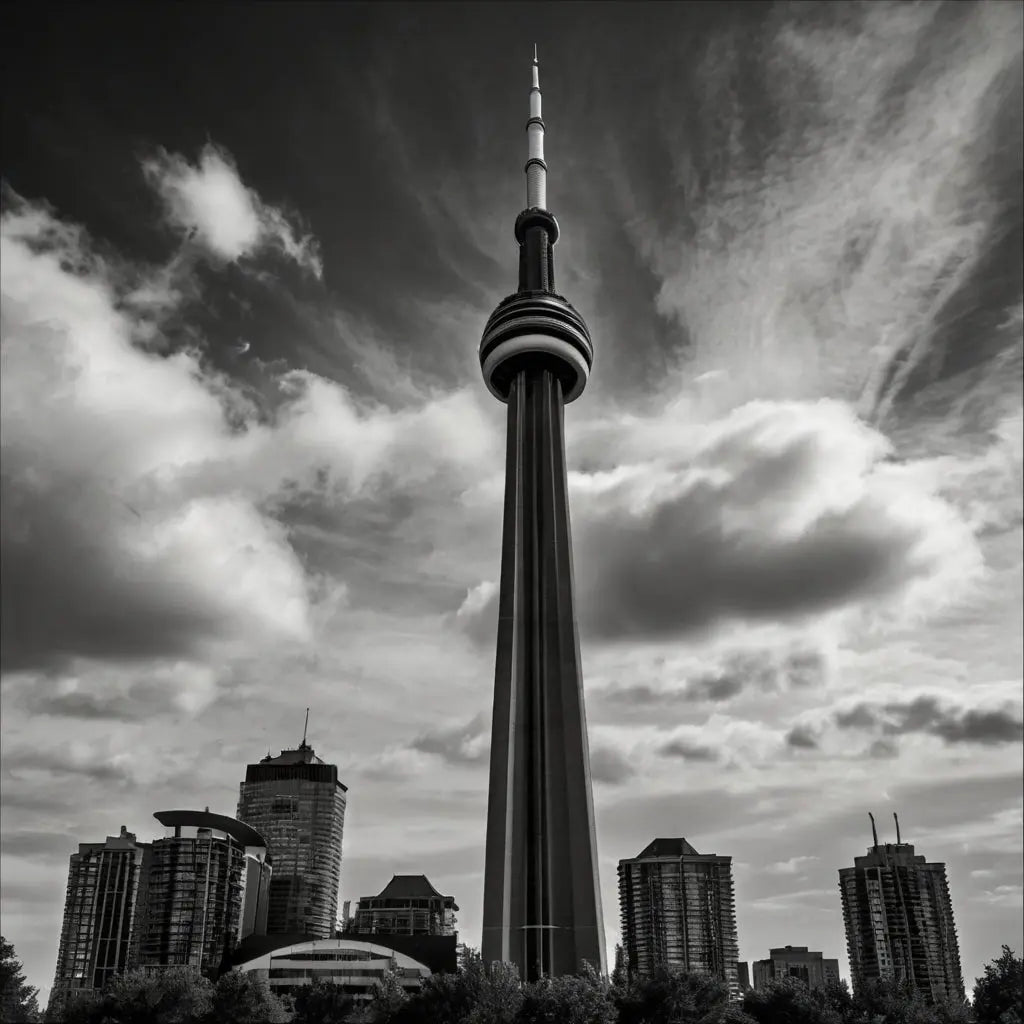 Leonardo_Kino_XL_A_black_and_white_longexposure_of_Torontos - My Store