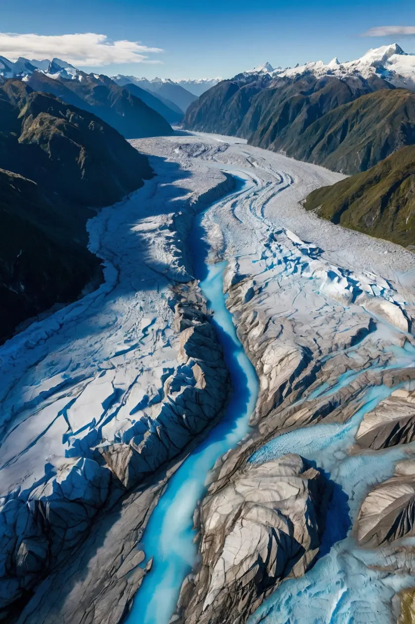 Stunning Mountain Reflection Art - Sunrise Glow My Store