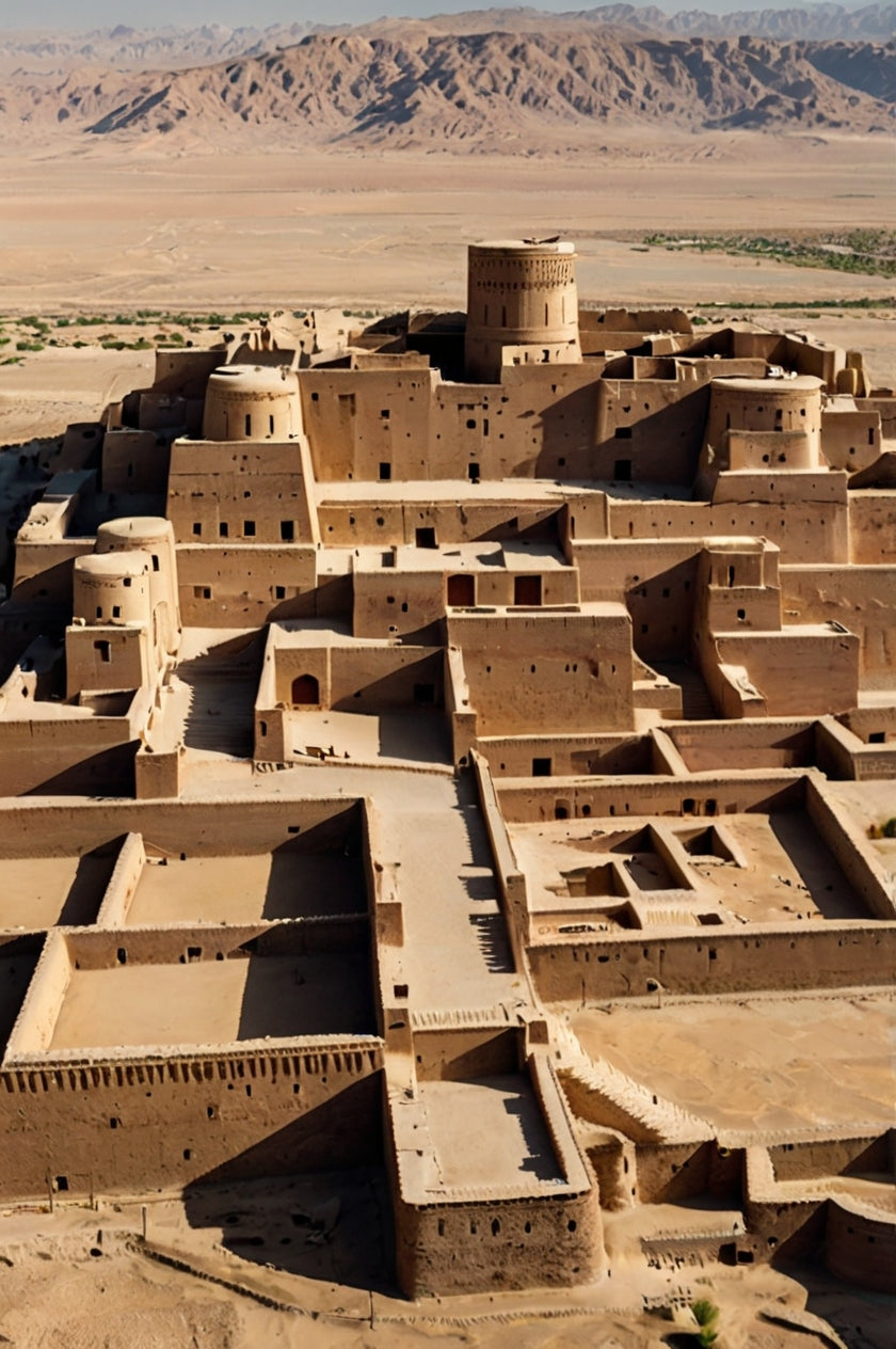 Ancient Citadel of Bam Artwork My Store