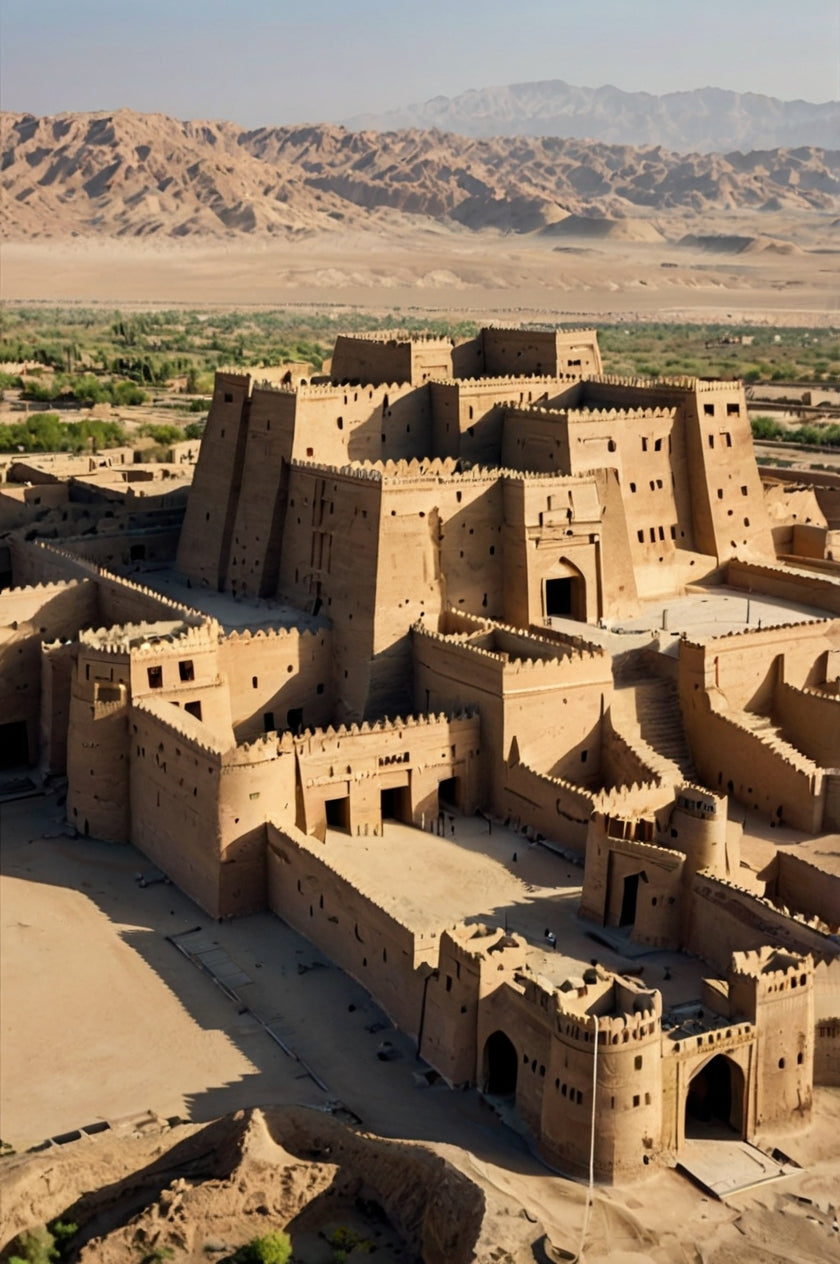 Ancient Citadel of Bam Artwork My Store