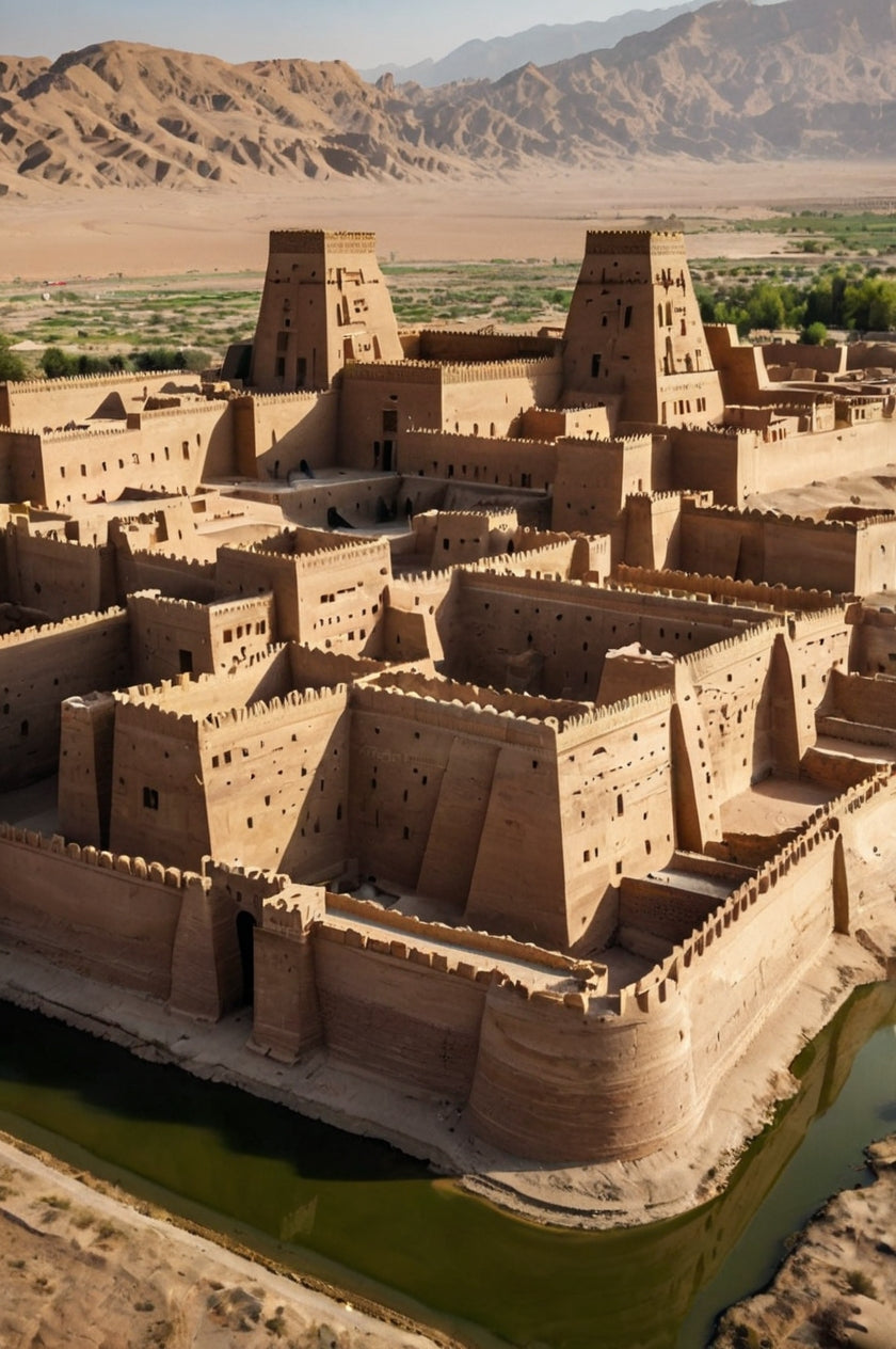 Ancient Citadel of Bam Artwork My Store