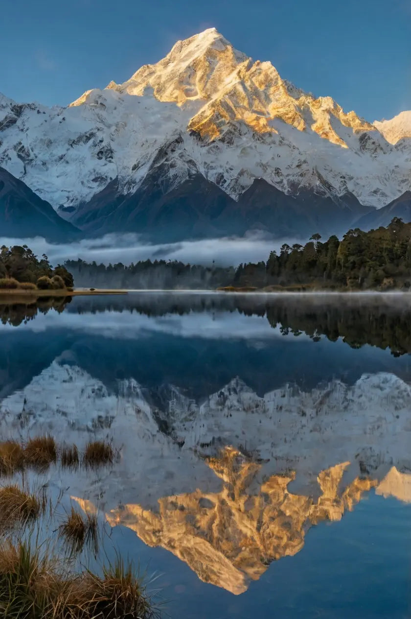Majestic Glacier Photo - Icy Blue Wilderness My Store