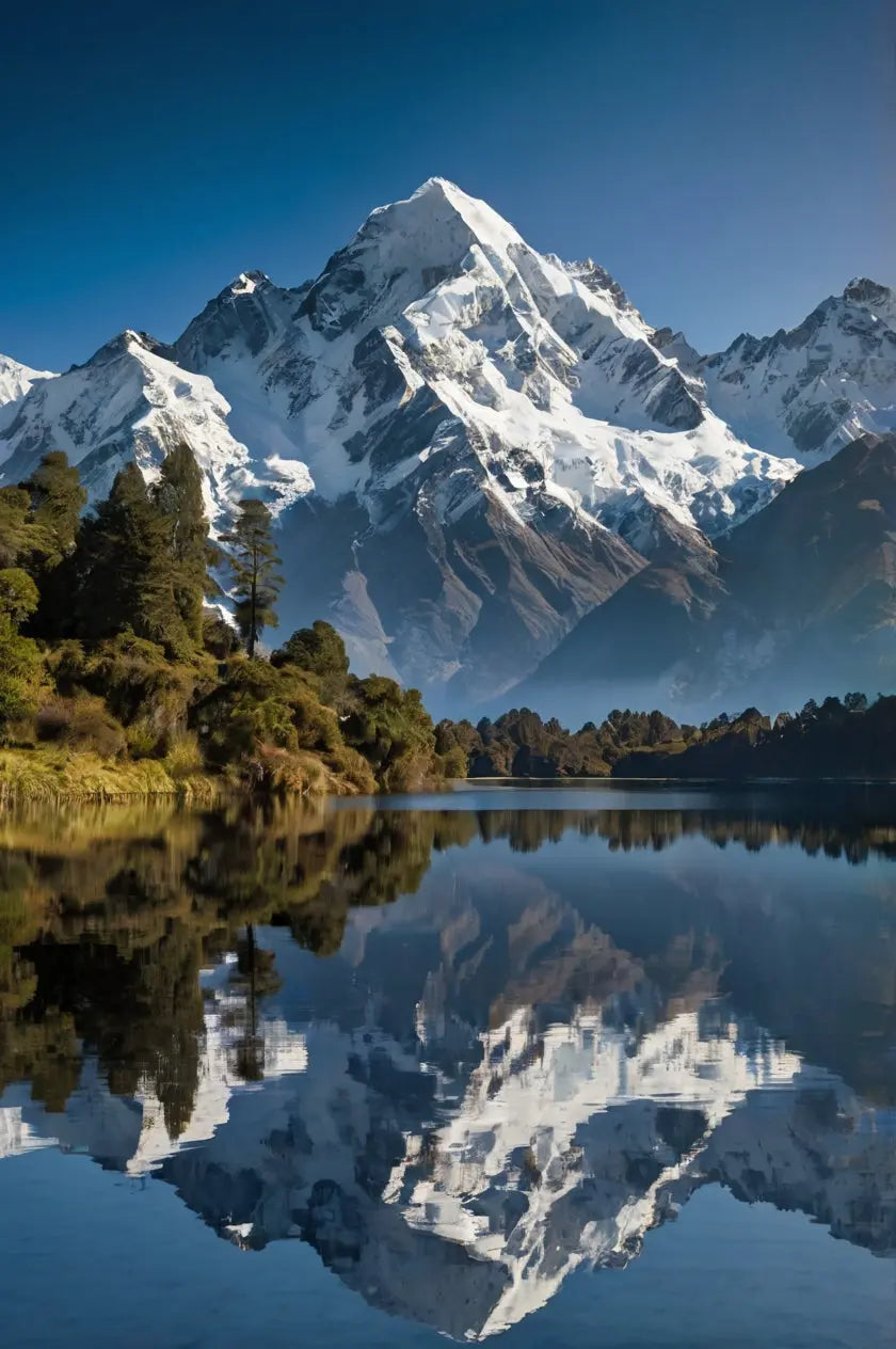 Majestic Glacier Photo - Icy Blue Wilderness My Store