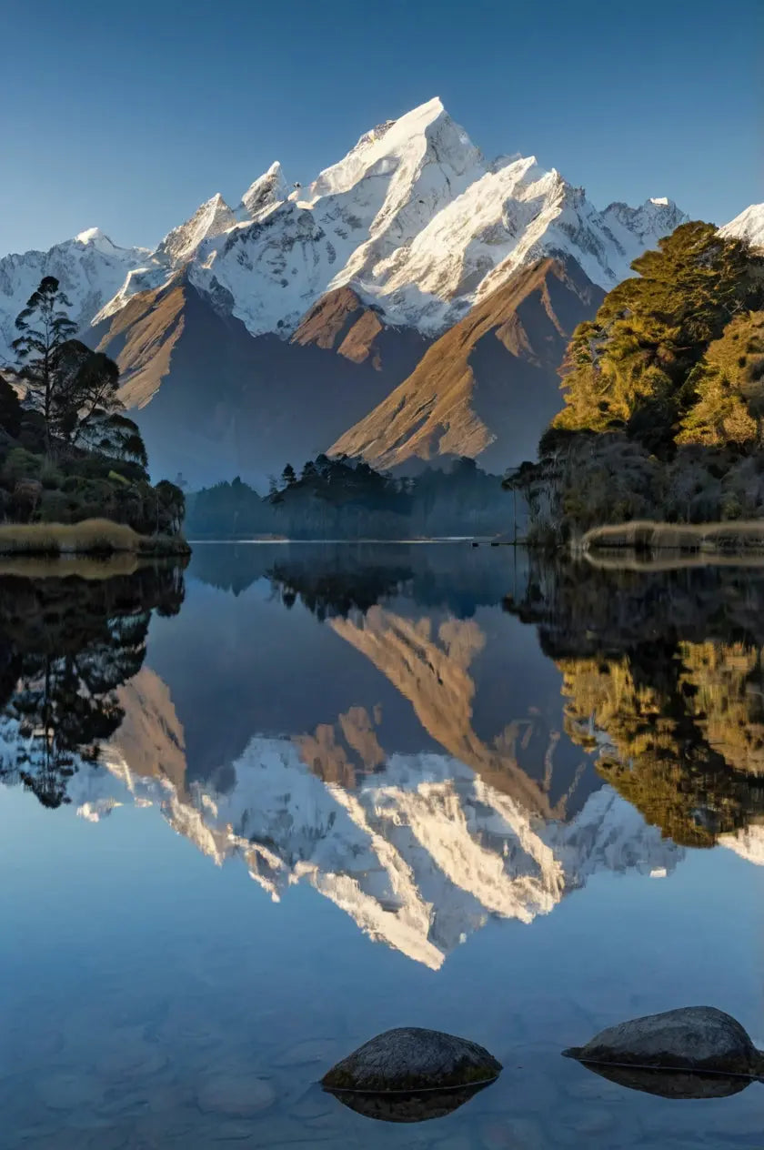 Majestic Glacier Photo - Icy Blue Wilderness My Store