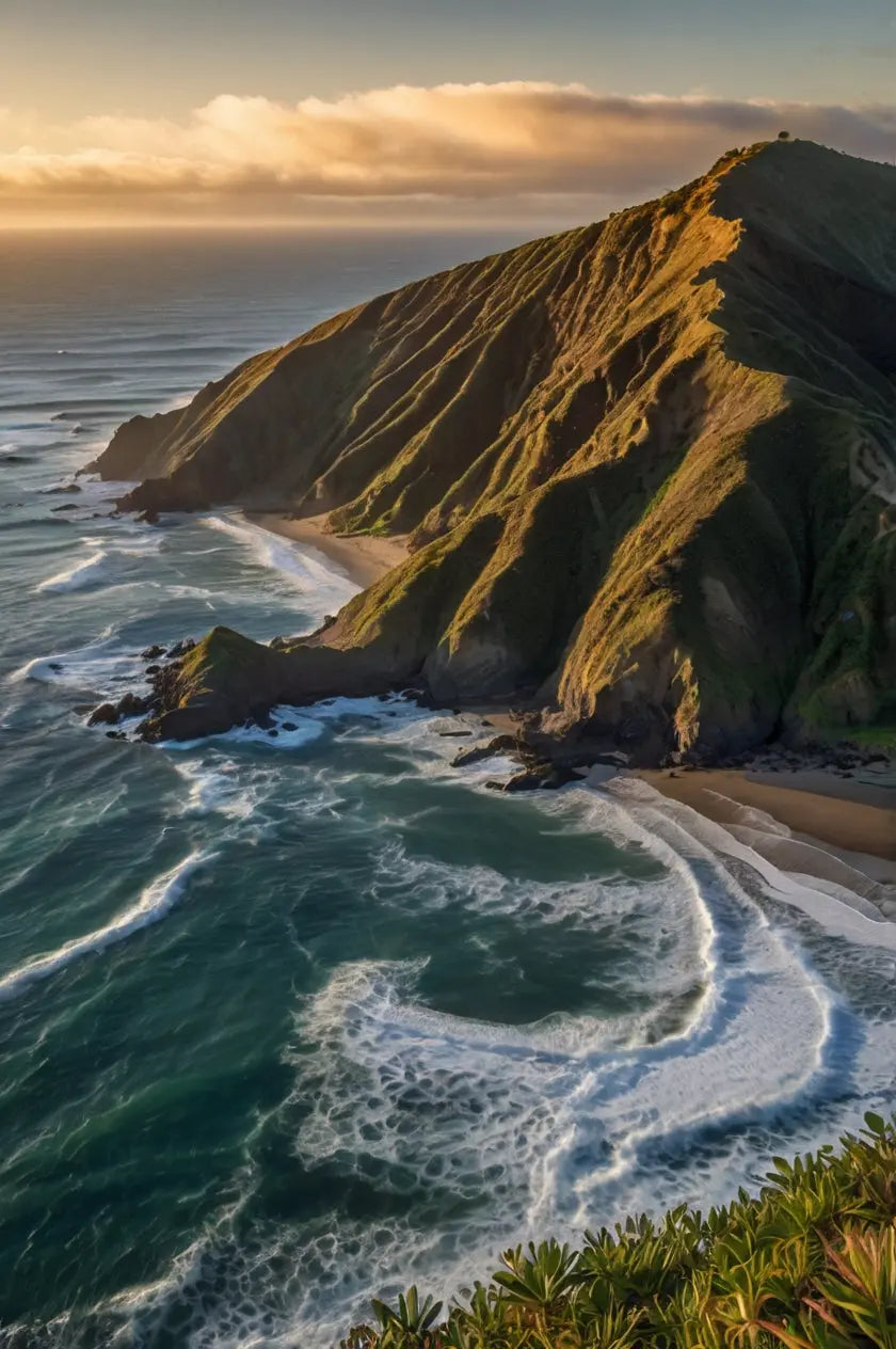 Vivid Sunset Lake Print - Mountain Reflection My Store