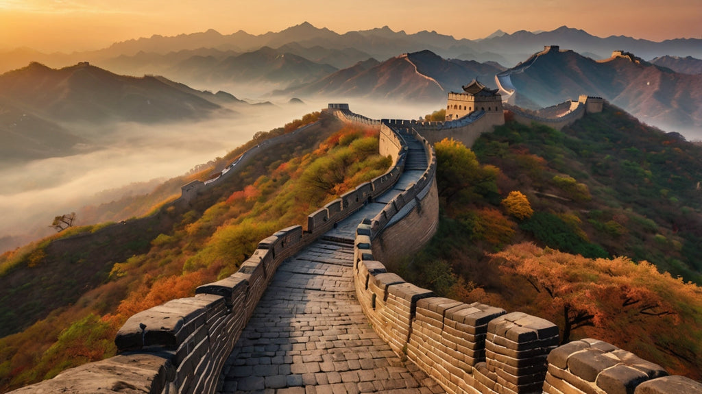 Sunrise Over the Great Wall My Store