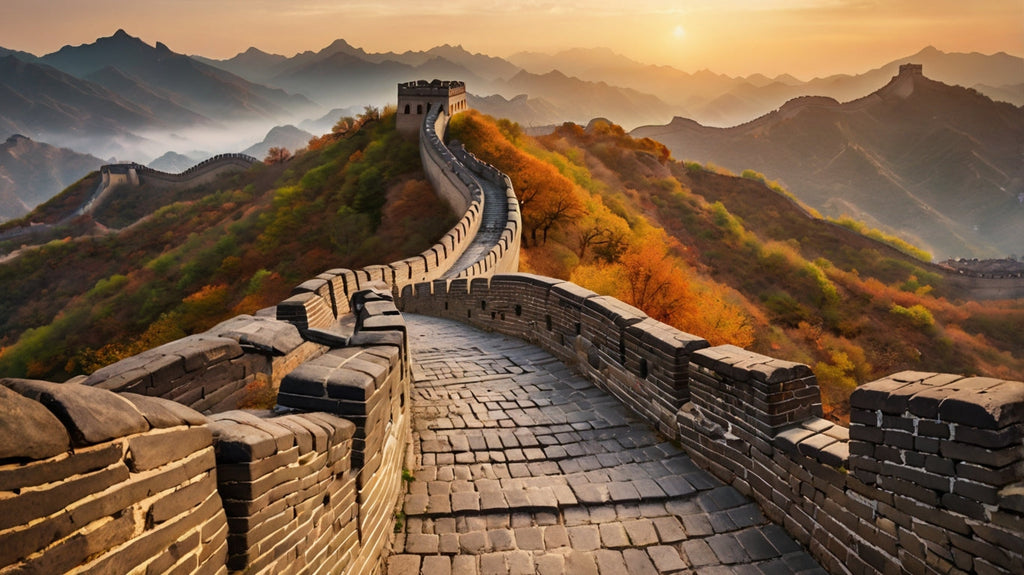 Sunrise Over the Great Wall My Store