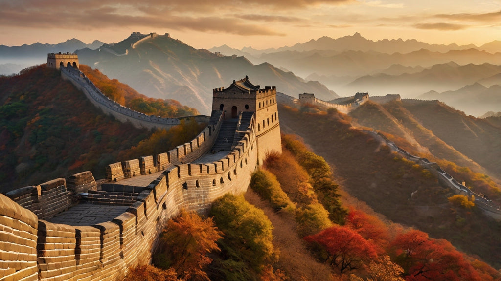 Sunrise Over the Great Wall My Store