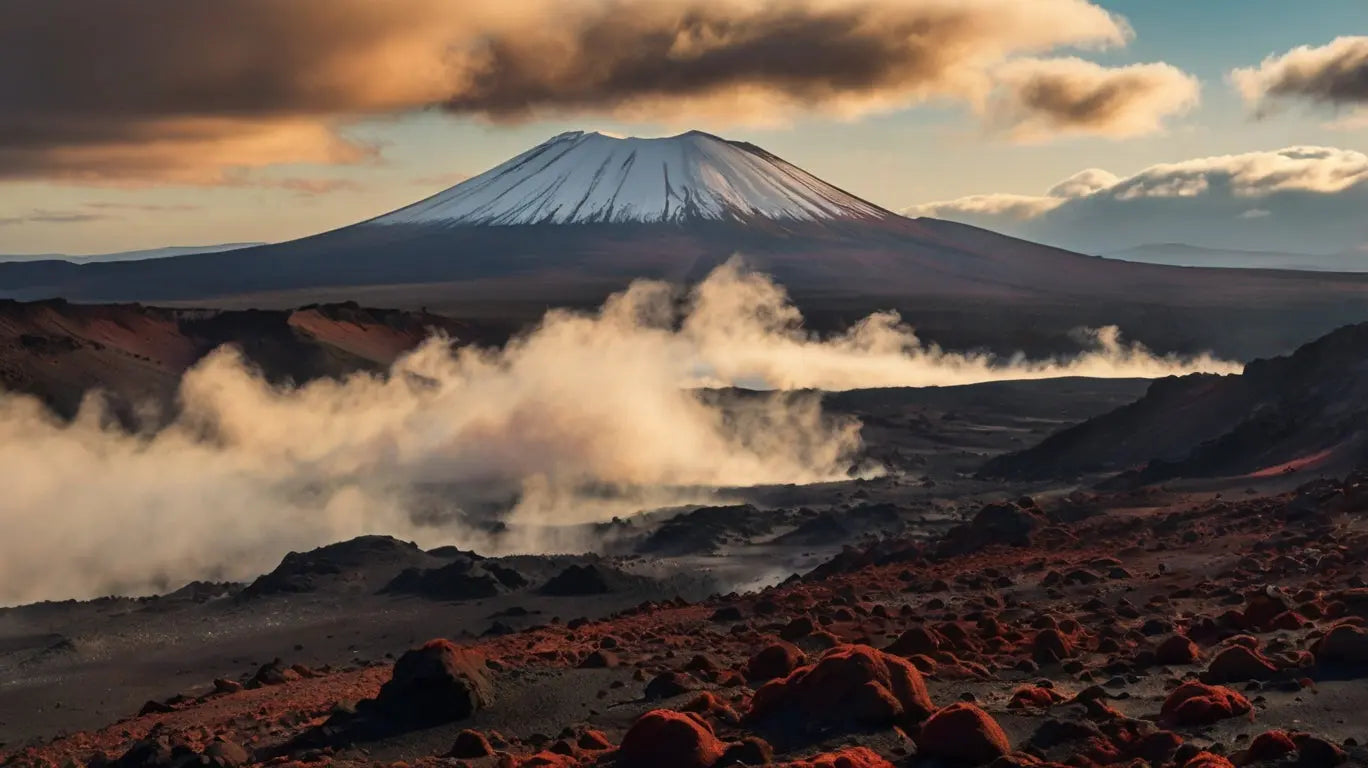 Unique Rock Formation Art - Rugged Hillside My Store