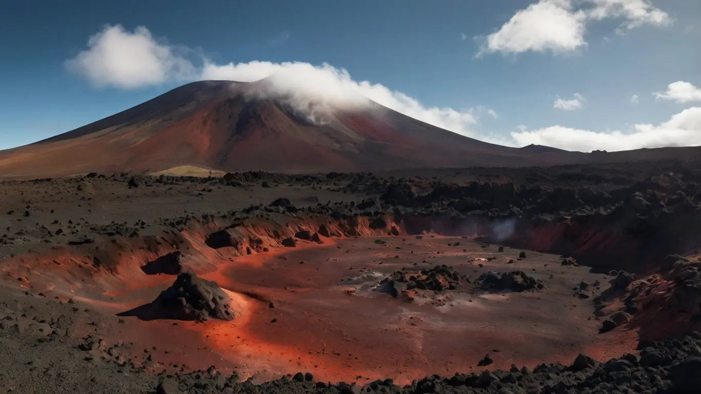 Unique Rock Formation Art - Rugged Hillside My Store