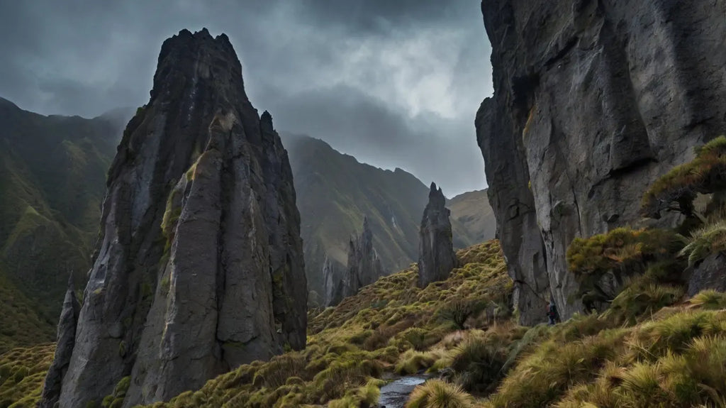 Unique Rock Formation Art - Rugged Hillside My Store