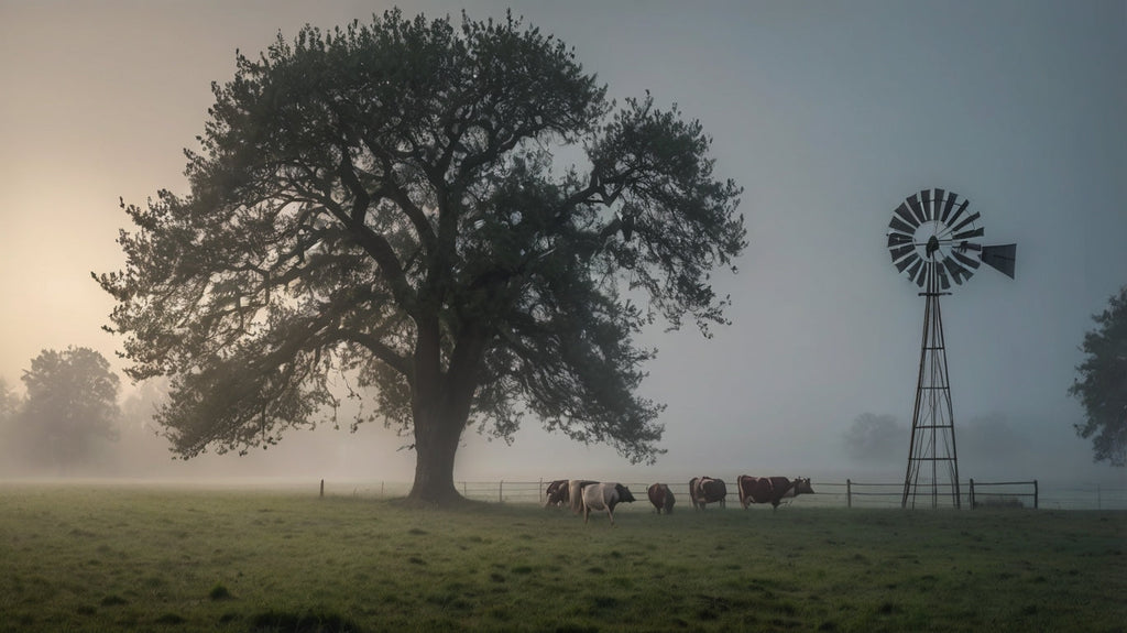 Starry Night Over Rustic Wooden Fence My Store