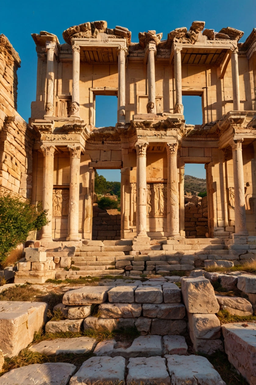 Golden Ruins of Ephesus Library