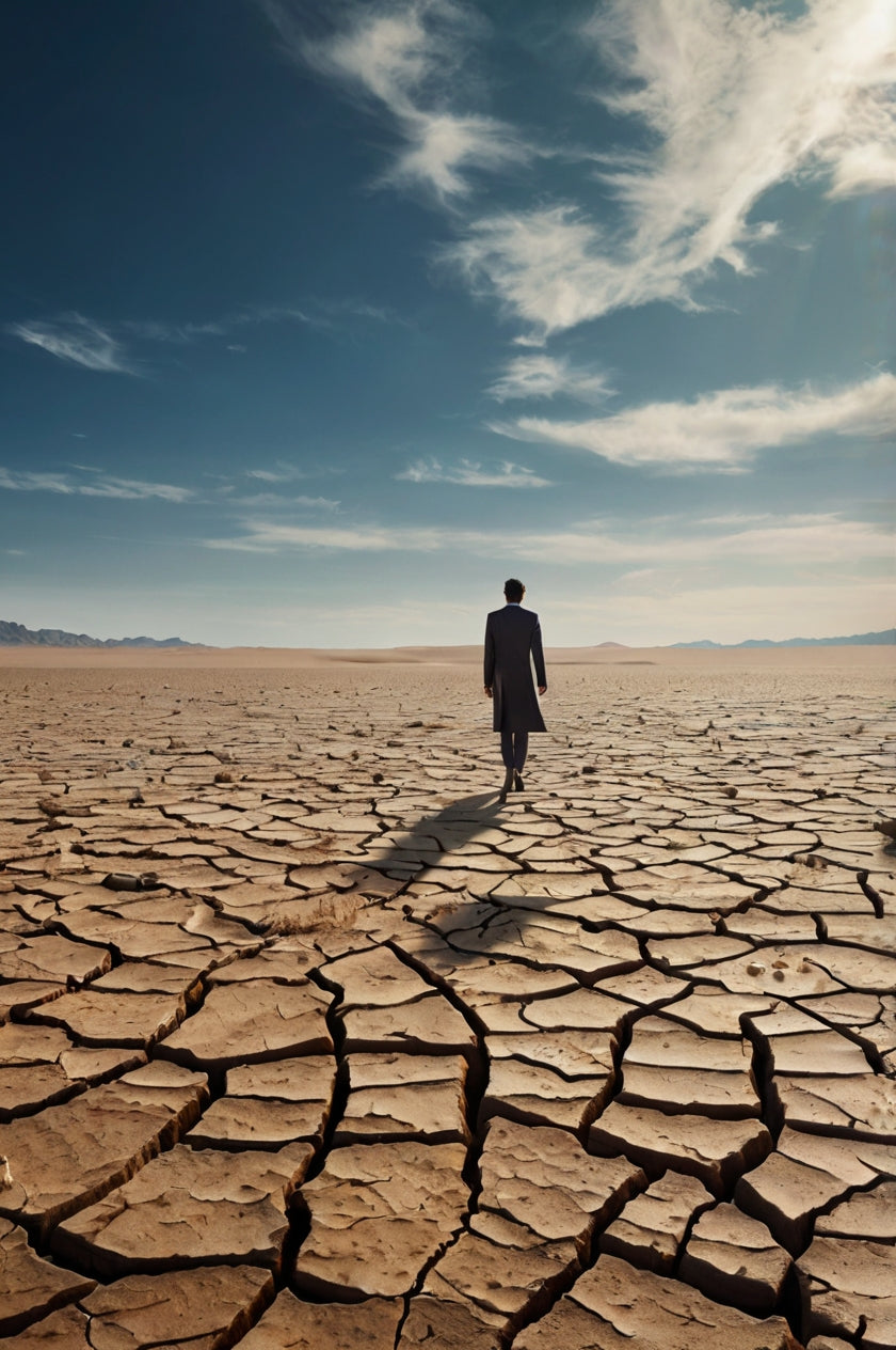 Parched Earth – Surreal Desert Fashion Photography