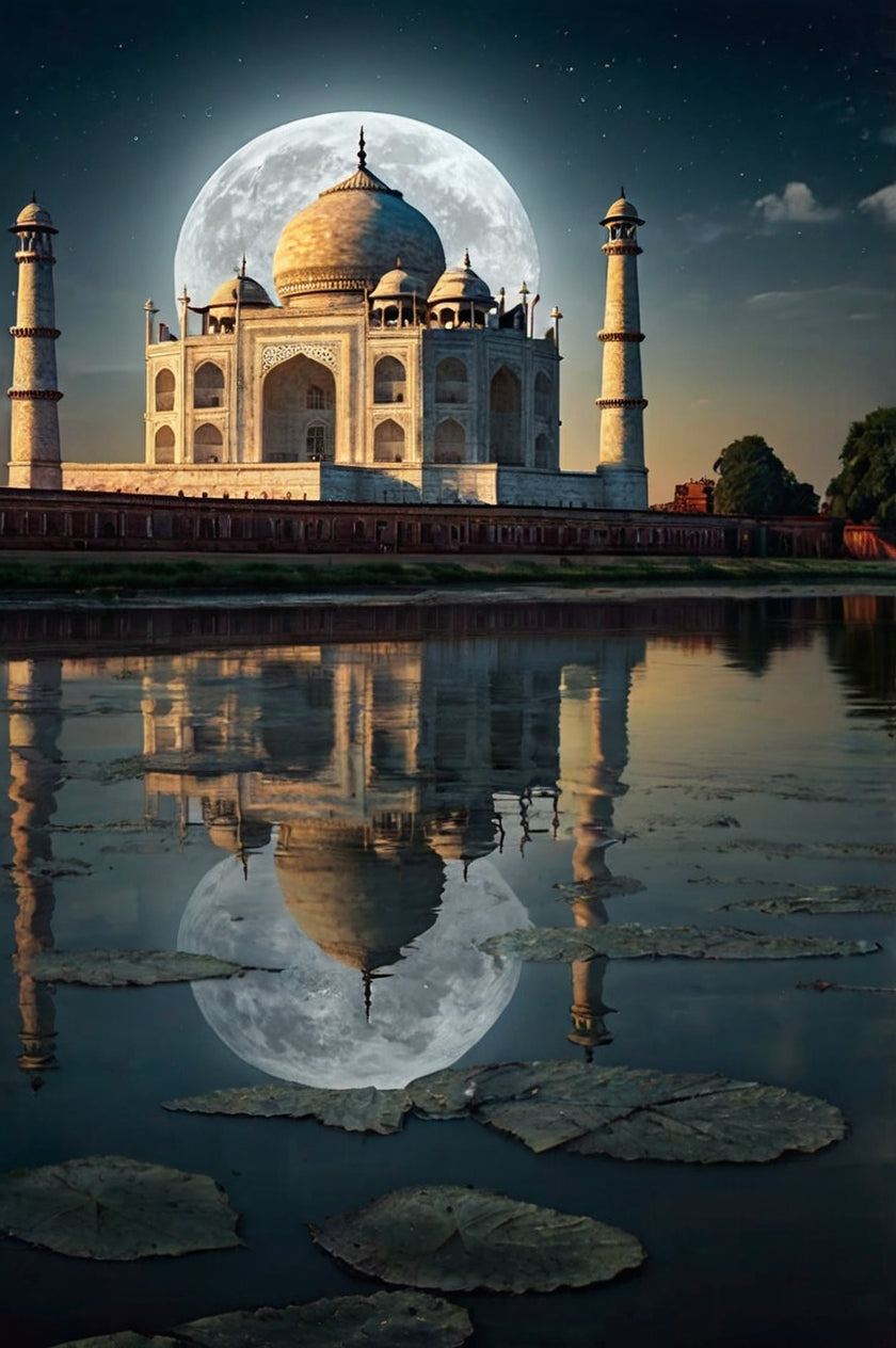 Taj Mahal – Eternal Moonlit Reflection