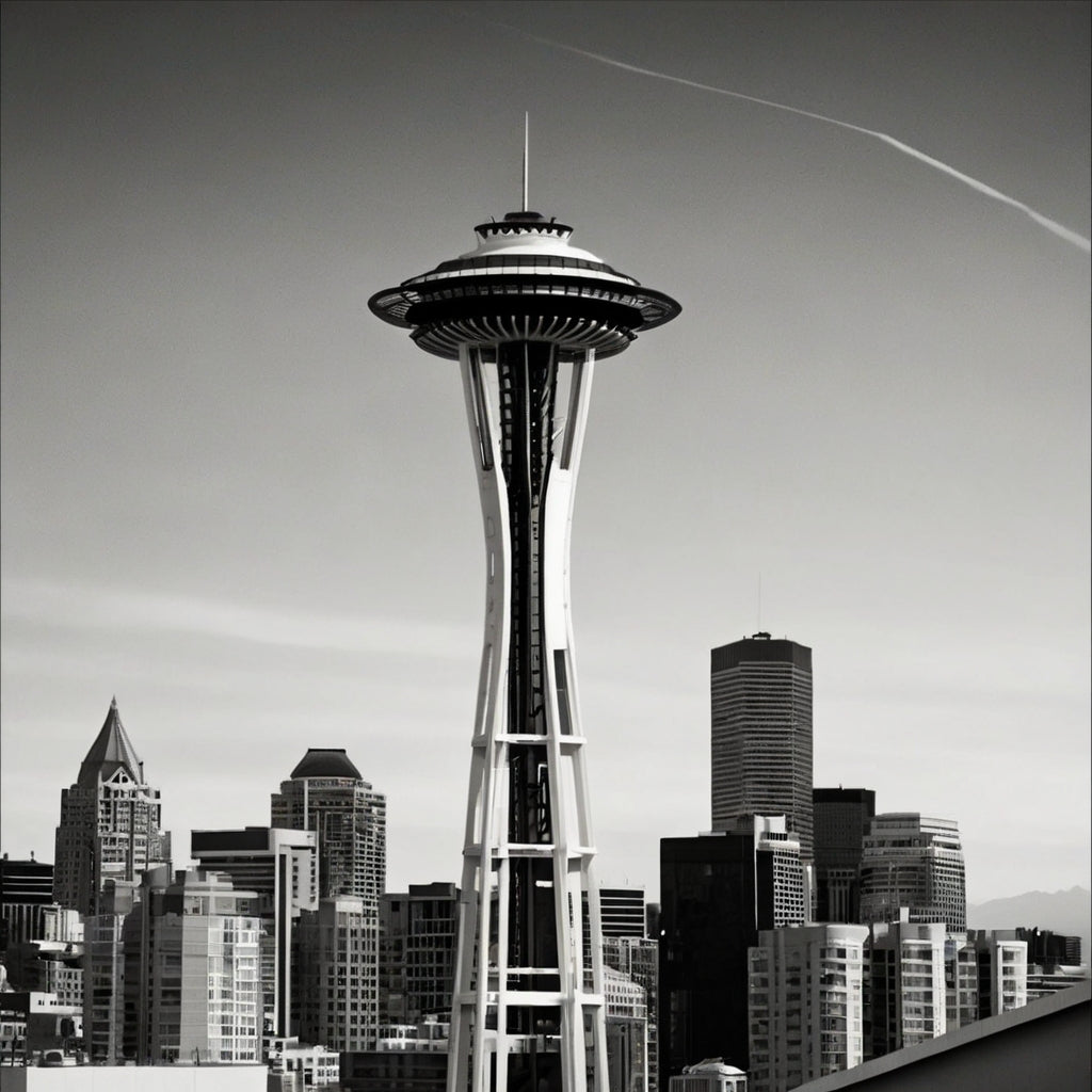 Space Needle from Below, Seattle