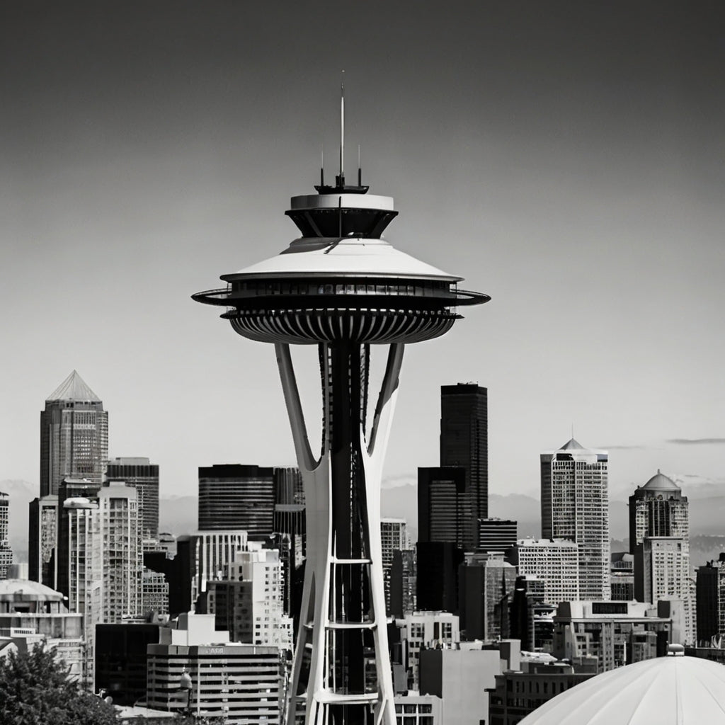 Space Needle from Below, Seattle