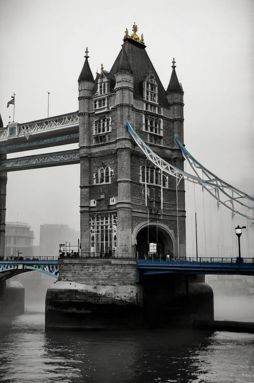 Tower Bridge in Mist, London