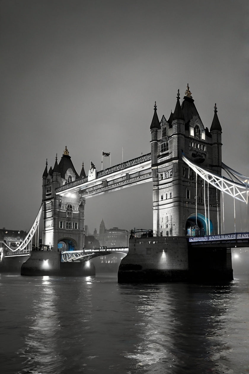 Tower Bridge in Mist, London