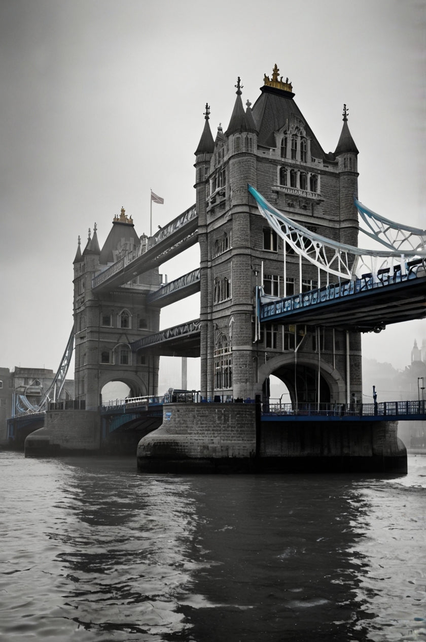 Tower Bridge in Mist, London