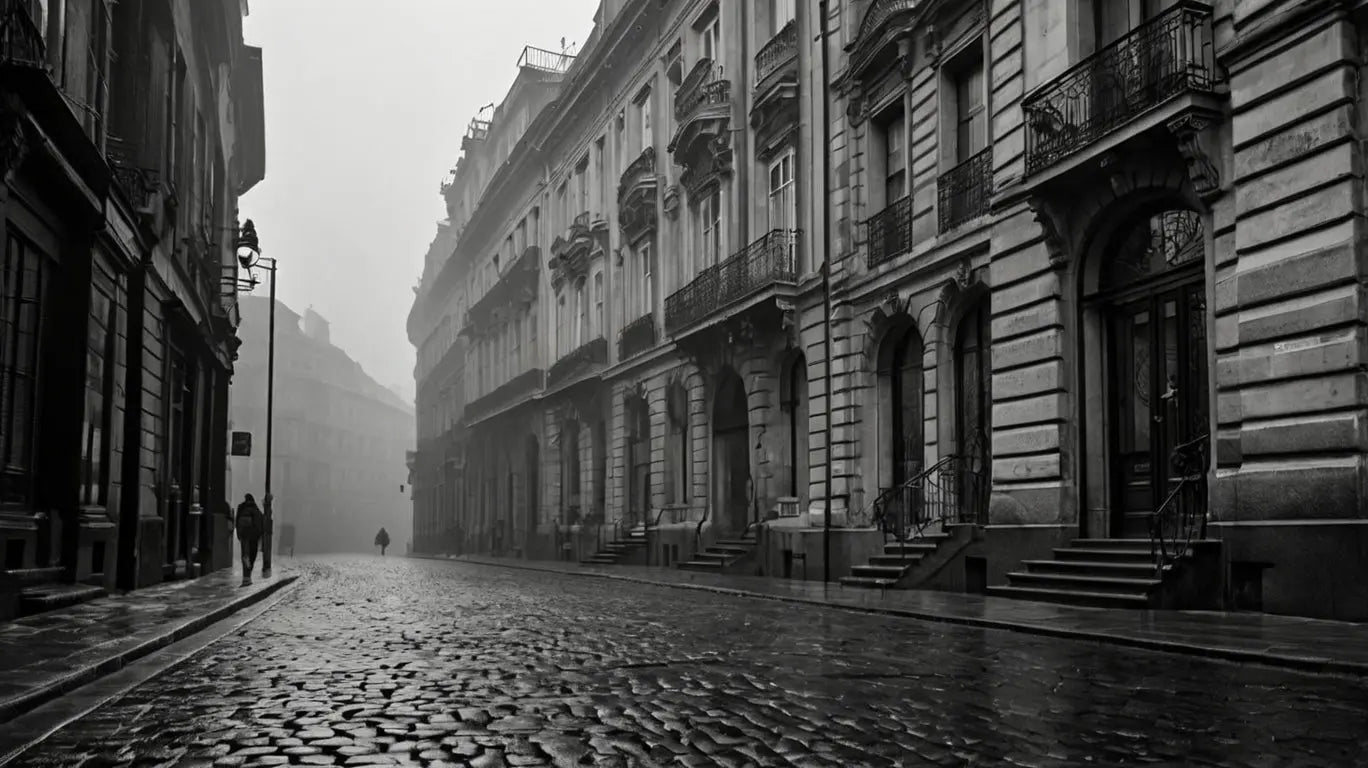 Foggy Cobblestone Memories My Store